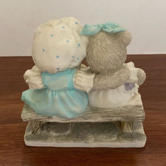 🔥3/$20🔥 Cherished Teddies Tracie and Nicole friendship figurine 911372 - Picture 5 of 8